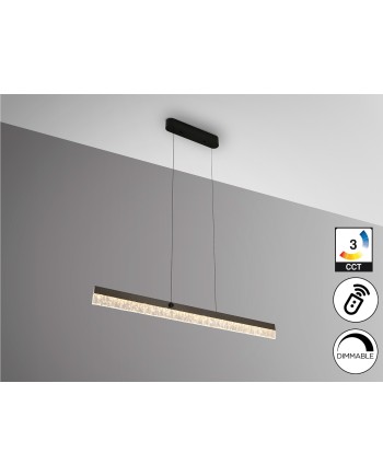 IXIAS- LAMPARA - GRIS / NEGRO